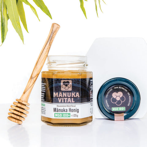Manuka Honig MGO 100+, 225g ManukaWelt