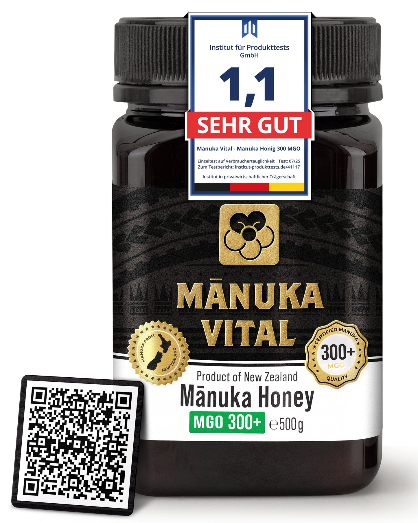 Manuka Honig MGO 300+, 500g ManukaWelt
