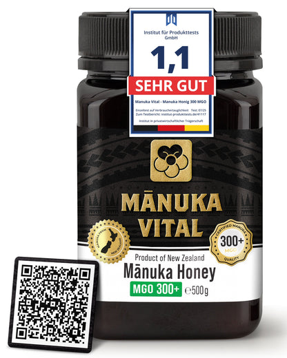 Manuka Honig MGO 300+, 500g ManukaWelt
