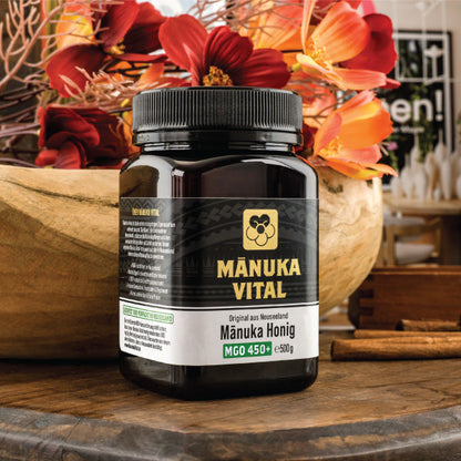 Manuka Honig MGO 450+, 500g ManukaWelt