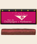 Marc de Champagne + Himbeeren – handgeschöpfte Schokolade von Zotter