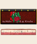 Mohn & Kirsche – handgeschöpfte Schokolade von Zotter