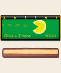 Olive + Zitrone – handgeschöpfte Schokolade von Zotter