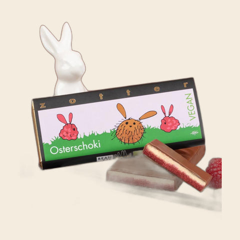 Osterschoki – handgeschöpfte Schokolade von Zotter – weitere Ansicht, freigestellt