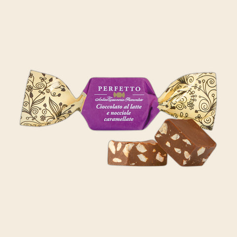 Perfetto Milk Caramel von Antica Torroneria Piemontese, freigestellt