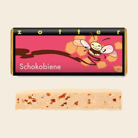 Schokobiene – handgeschöpfte Schokolade von Zotter