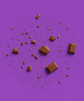 Vollmilch mit Brombeere & Knall Knisterstück by Chocohelden