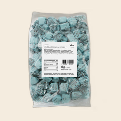 Tartufi Dolci Cappuccino · 2 x 1 kg von Antica Torroneria Piemontese – weitere Ansicht, freigestellt