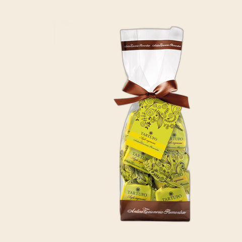 Tartufi Dolci Lemon & Lime Bag von Antica Torroneria Piemontese, freigestellt
