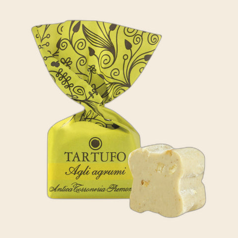 Tartufi Dolci Lemon & Lime von Antica Torroneria Piemontese, freigestellt