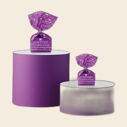 Tartufi Milk & Caramel Bag von Antica Torroneria Piemontese – weitere Ansicht, freigestellt
