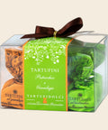 Tartufini Gianduja & Pistacchio Mix Box · 63 g von Antica Torroneria Piemontese, freigestellt