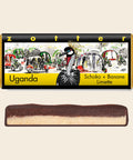 Uganda - Schoko + Banane Limette – handgeschöpfte Schokolade von Zotter