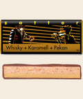Whisky + Karamell + Pekan – handgeschöpfte Schokolade von Zotter
