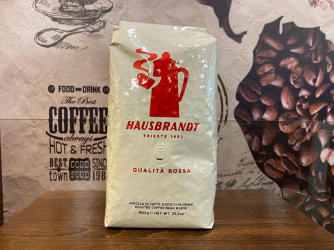 Hausbrandt Kaffebohnen – Qualita Rossa Hausmischung