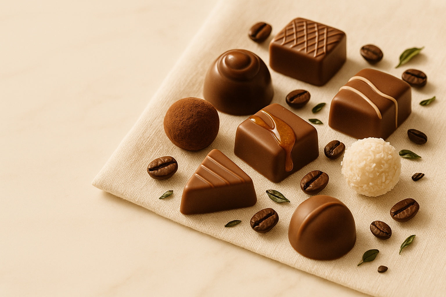 Schokolade, Pralinen, Kaffee und Tee von Chocolat Tübingen