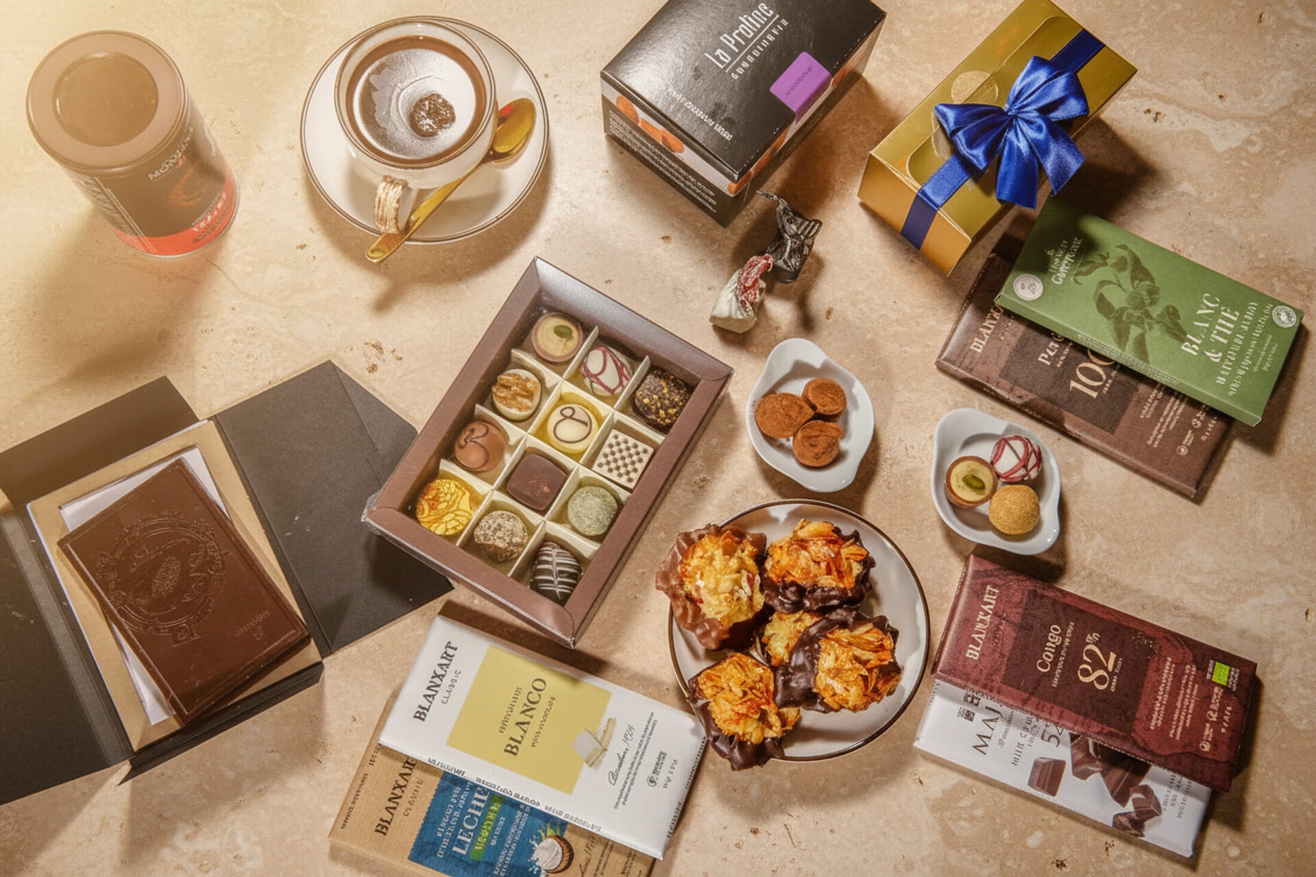 Firmengeschenke mit Schokolade und Pralinen von Chocolat Tübingen